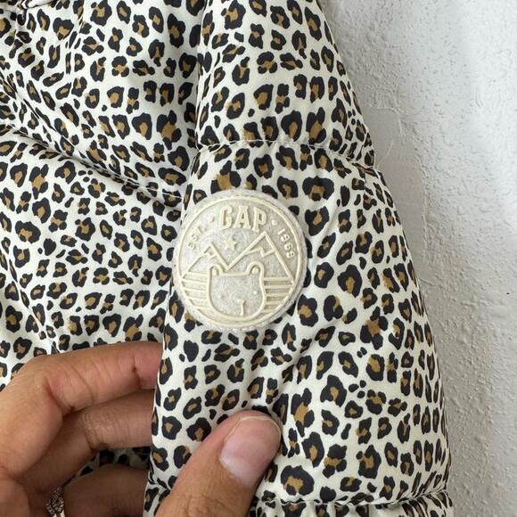 babyGap Leopard Print Snowsuit 6–12M Fleece Lined - Picture 3 of 11
